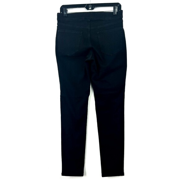 New a.n.a A New Approach Pull On Jeggings Black Denim Jeans Inseam Size M 1226N2 - Picture 7 of 12